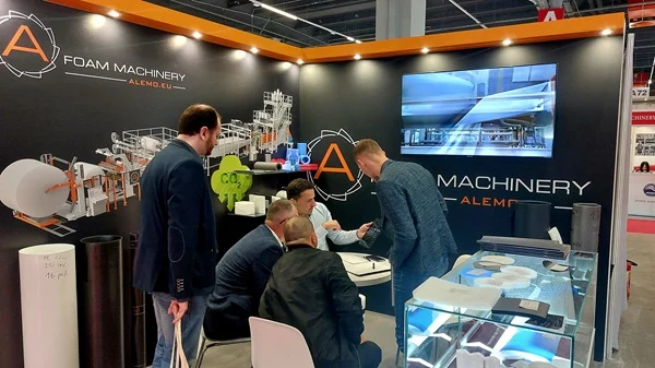 Plastpol 2024 Alemo Foam Machinery Booth2