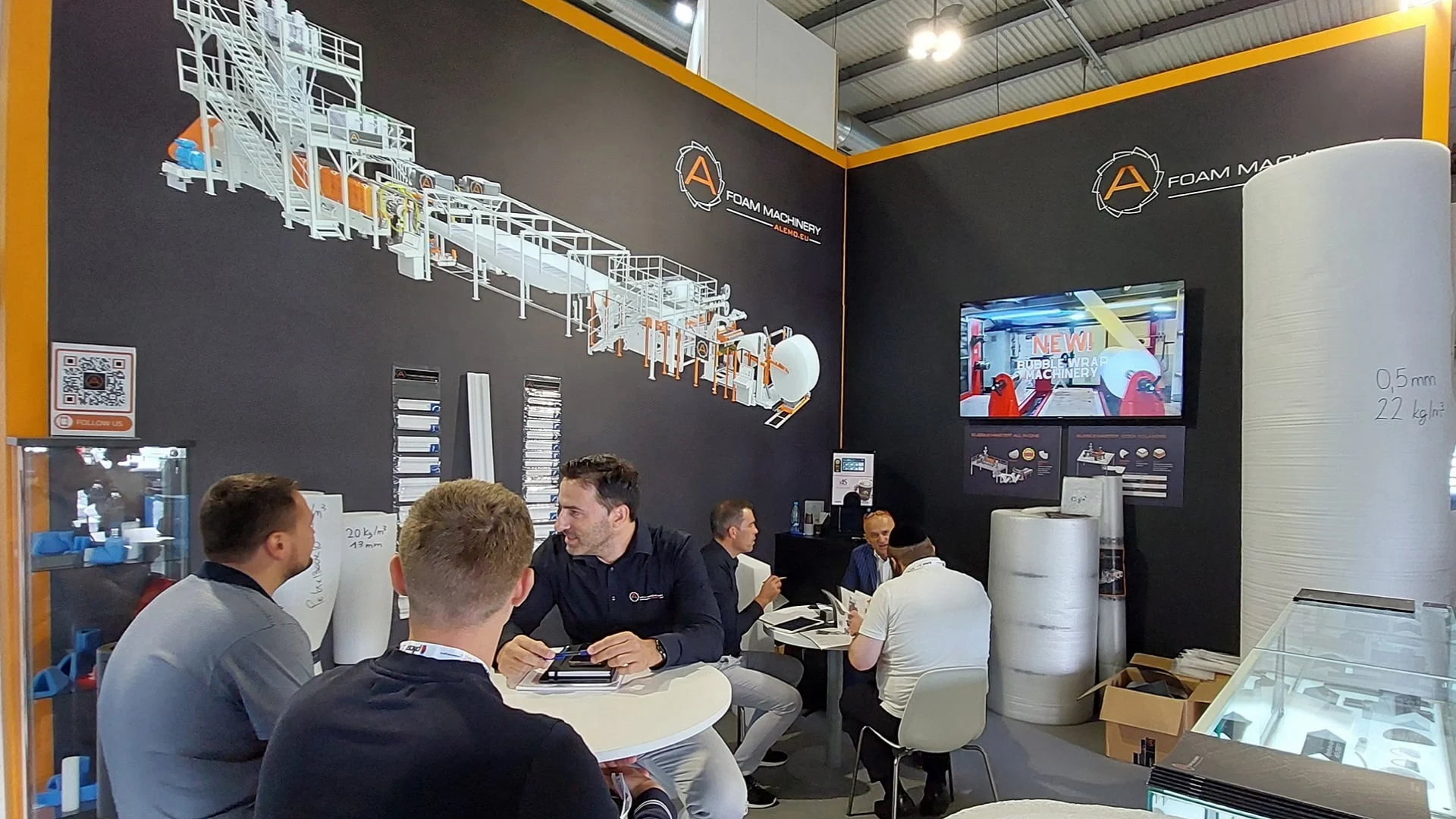 Plast Milano 2023 ALEMO Foam Machinery Booth 1