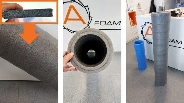 ALEMO Foam Machinery Spiral Pipe Machine